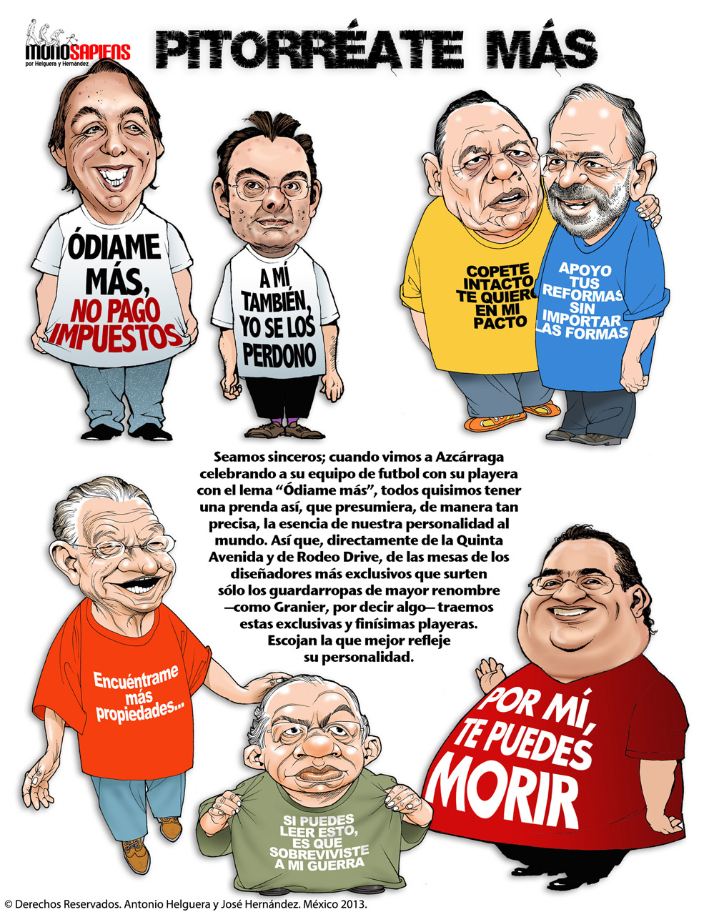 Pitorréate más. Domingo 9 de junio de 2013